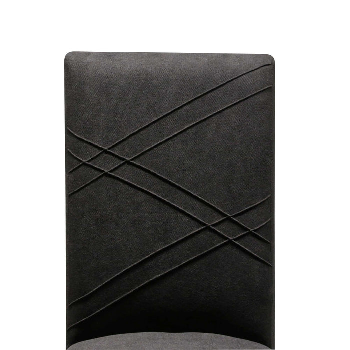 Antecomedor Alanis-Gris 6 sillas contemporáneo