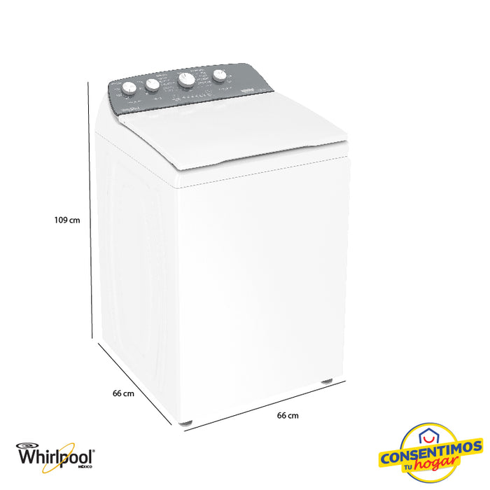 Lavadora Whirlpool 20 kg 8MWTW2024MJM - Blanco