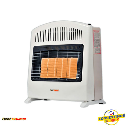 Calefactor Heatwave Fijo HG5W 5 radiantes Gas Natural - Mueblería El Pasito - Heatwave
