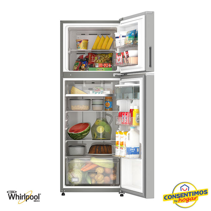 Refrigerador Whirlpool 368 litros (13 pies) WT1333K - Metálico con despachador