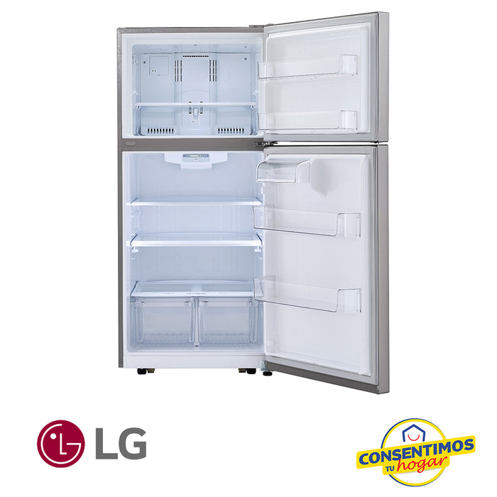 Refrigerador LG  Top Freezer 20 pies LT57BPSX – Acero Inoxidable